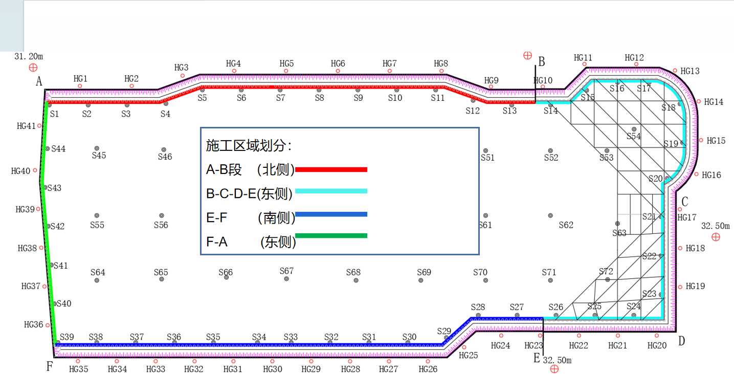 驻马店上蔡县基坑支护设计